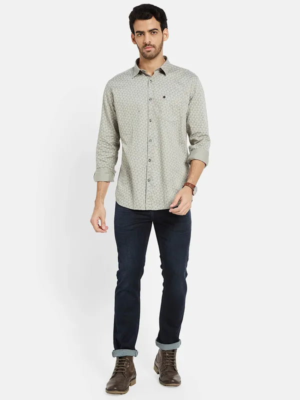 Octave Men Navy Blue Stretchable Jeans