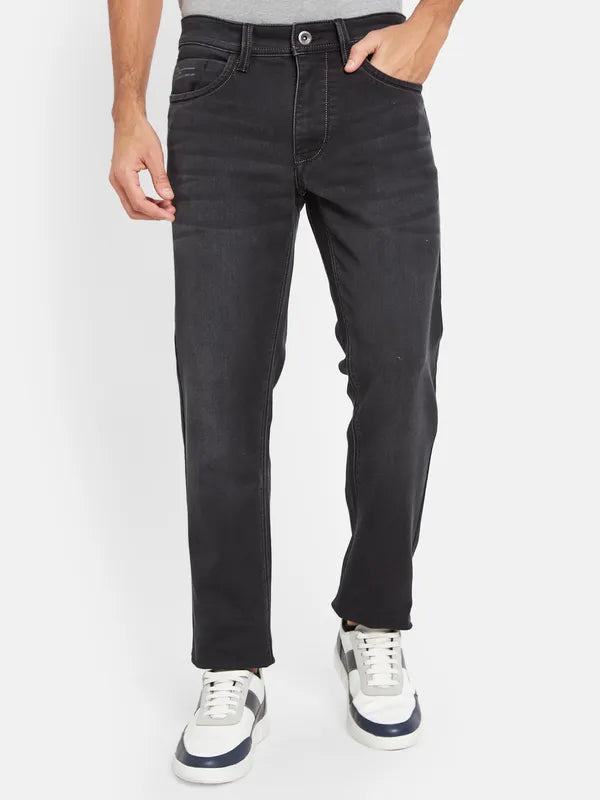 Octave Men Navy Blue Stretchable Jeans