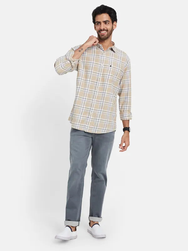Octave Men Mid-Rise Comfort Stretchable Jeans