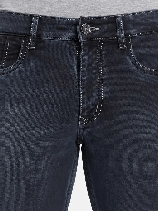 Octave Men Mid-Rise Light Fade Cotton Jeans