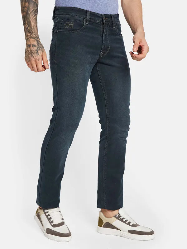 Octave Men Slash Knee Stretchable Jeans