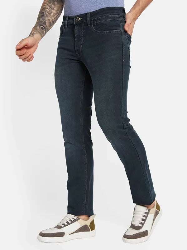 Octave Men Slash Knee Stretchable Jeans