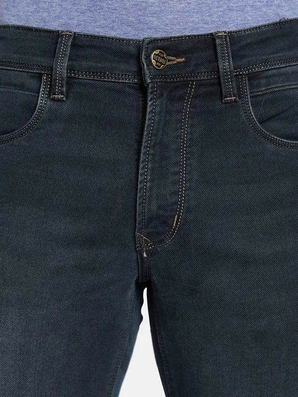 Octave Men Slash Knee Stretchable Jeans