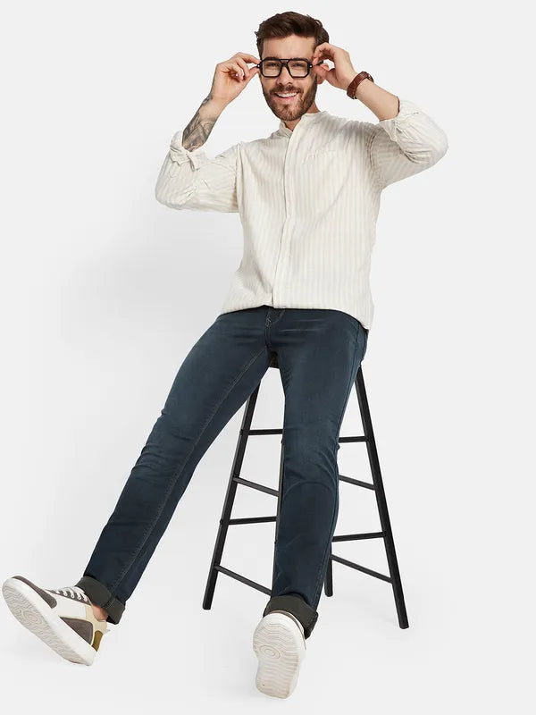 Octave Men Slash Knee Stretchable Jeans