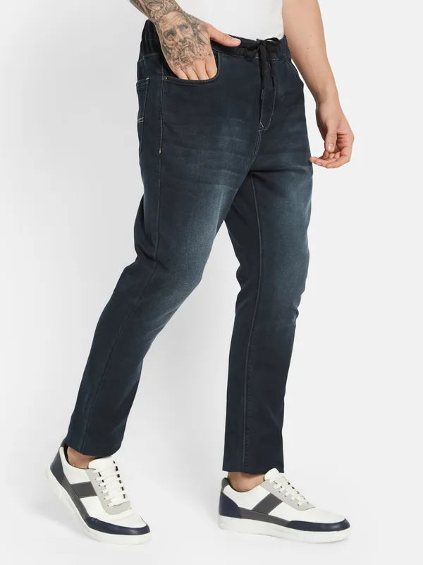Octave Men Mid-Rise Light Fade Stretchable Jeans