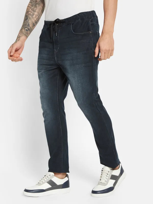 Octave Men Mid-Rise Light Fade Stretchable Jeans