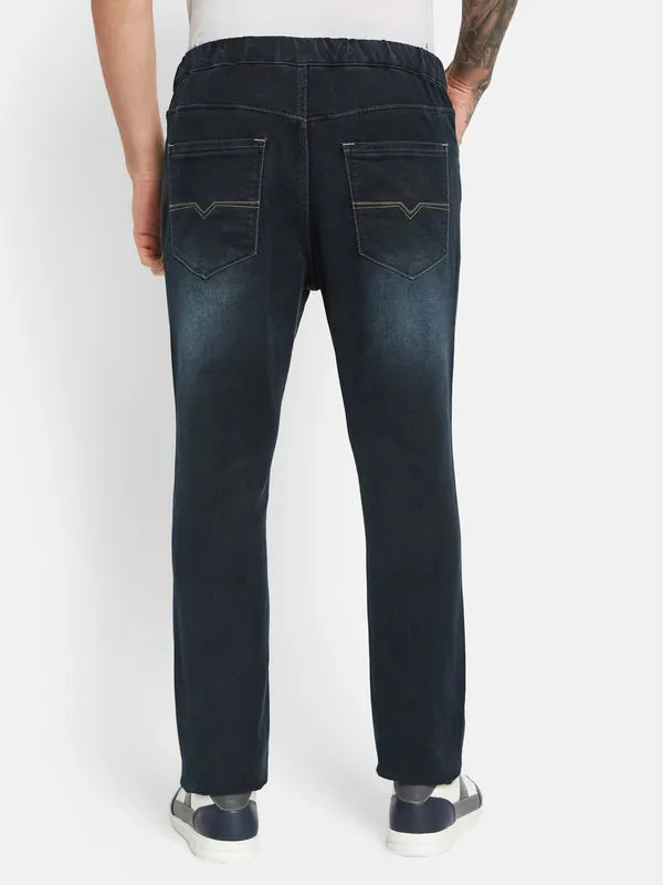 Octave Men Mid-Rise Light Fade Stretchable Jeans
