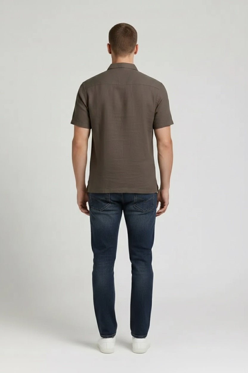 Men Regular Fit Mid-Rise Light Fade Stretchable Jeans