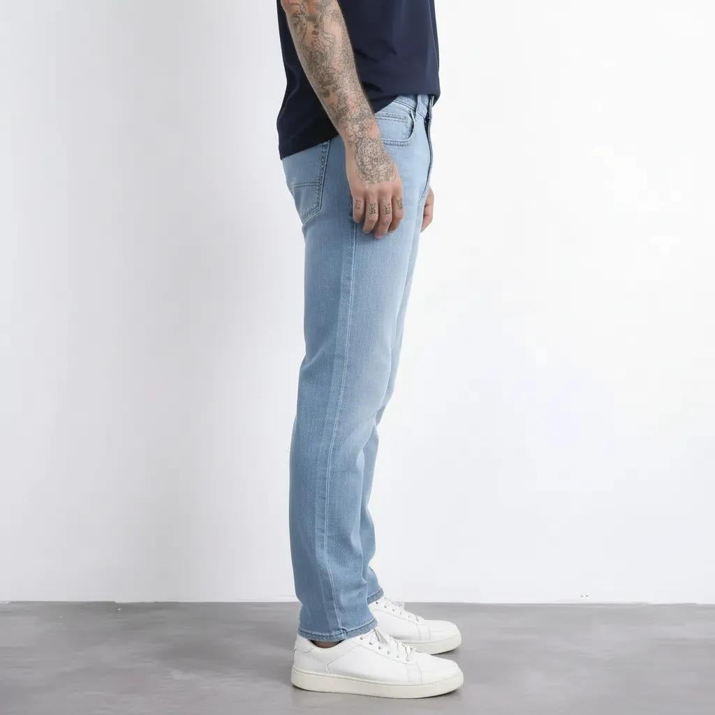 Octave Men Regular Fit Mid-Rise Stretchable Jeans