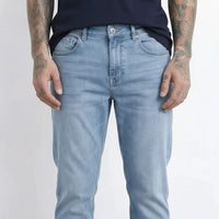 Octave Men Regular Fit Mid-Rise Stretchable Jeans