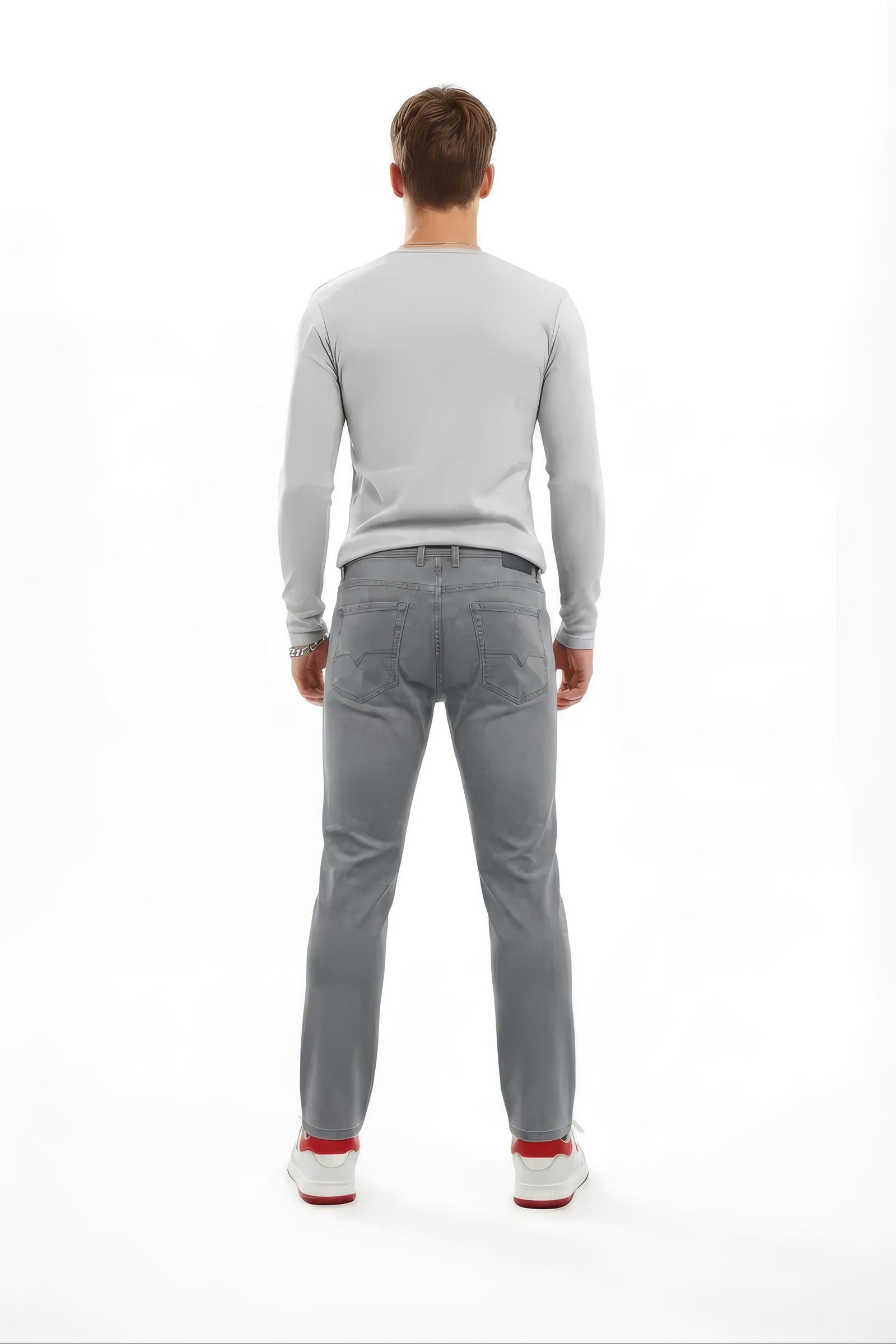 Men Regular Fit Mid-Rise Stretchable Jeans