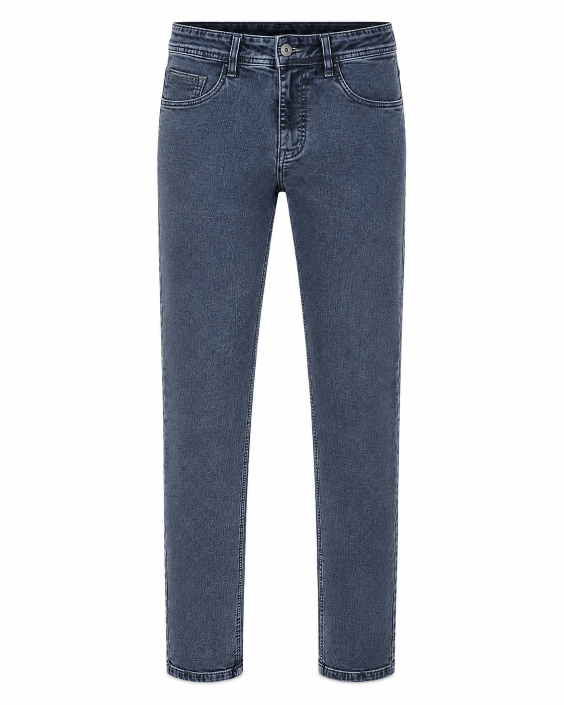 Men Regular Fit Mid-Rise Light Fade Stretchable Jeans