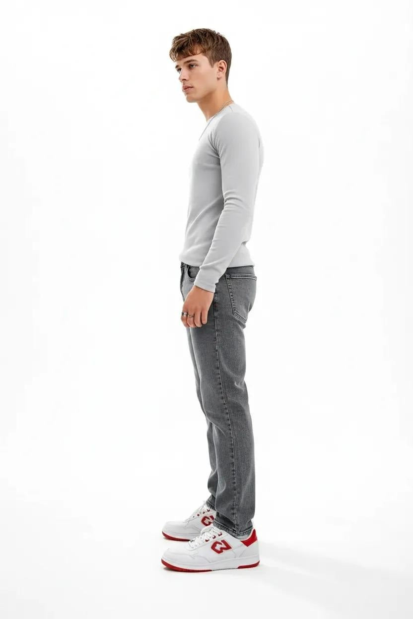 Men Regular Fit Mid-Rise Light Fade Stretchable Jeans