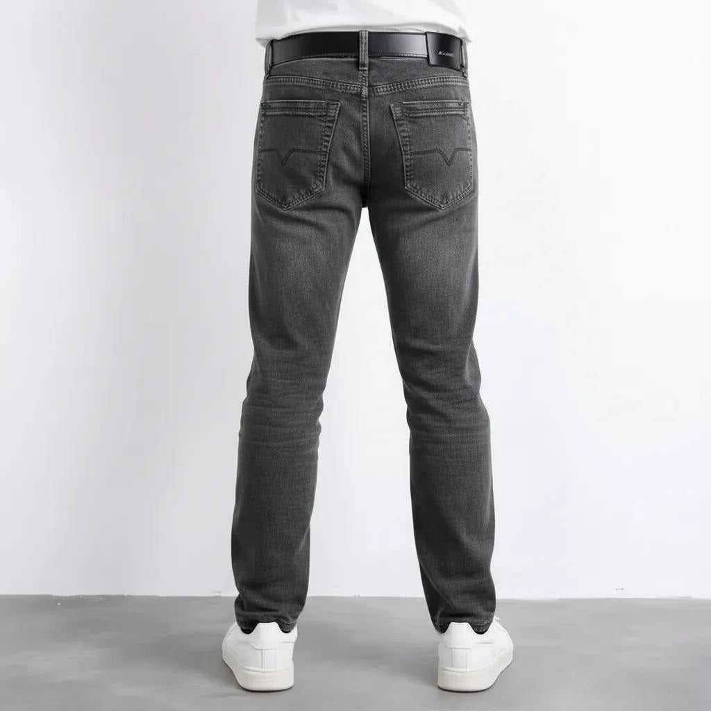 Octave Men Regular Fit Mid-Rise Stretchable Jeans