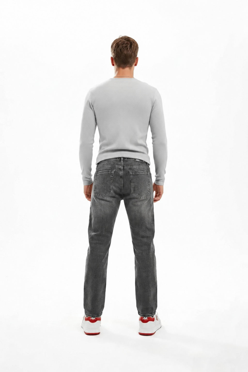 Men Regular Fit Mid-Rise Light Fade Stretchable Jeans