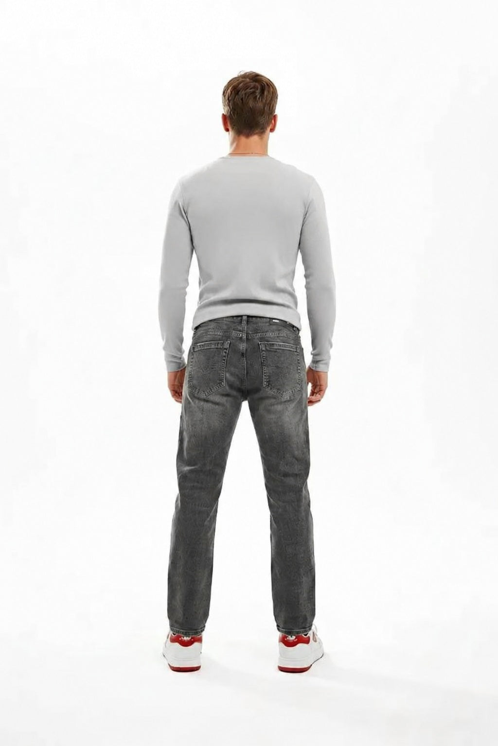 Men Regular Fit Mid-Rise Light Fade Stretchable Jeans