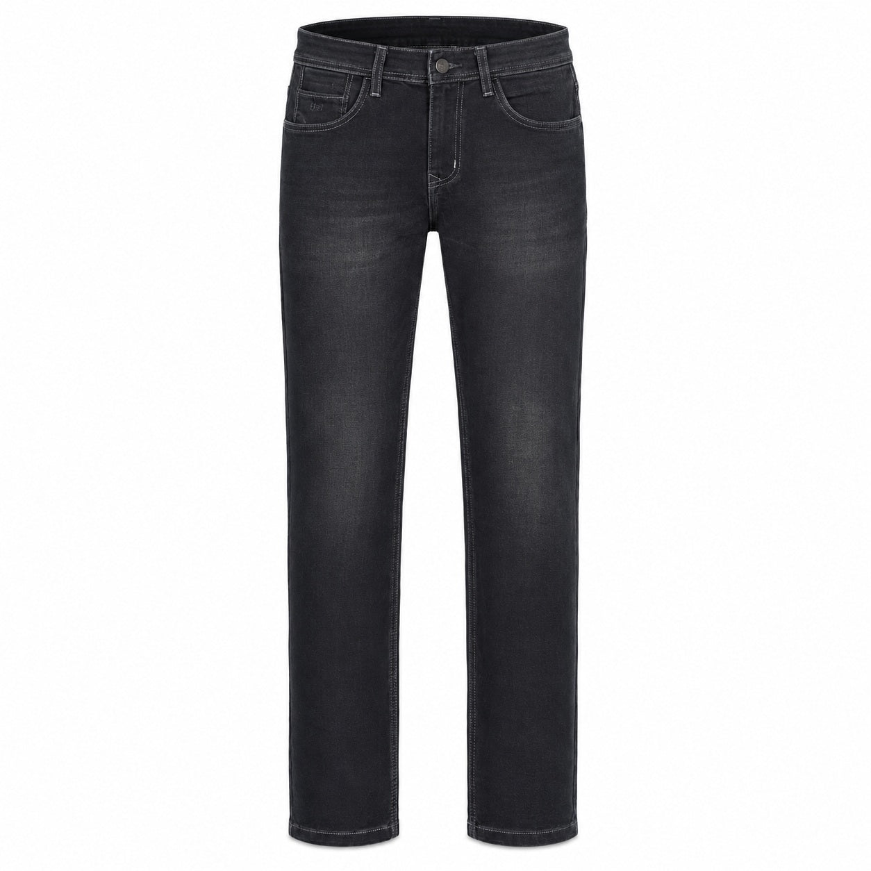 Men Regular Fit Mid-Rise Light Fade Stretchable Jeans