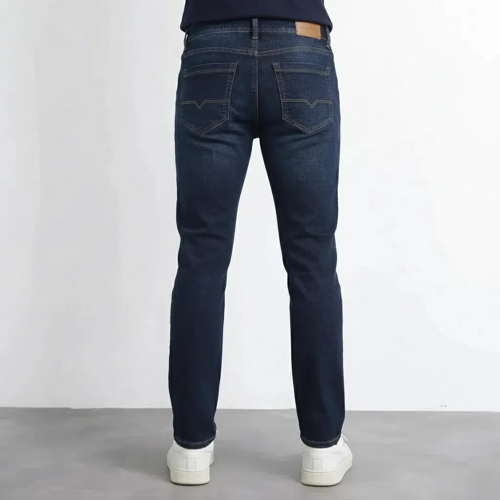 Octave Men Regular Fit Mid-Rise Stretchable Jeans