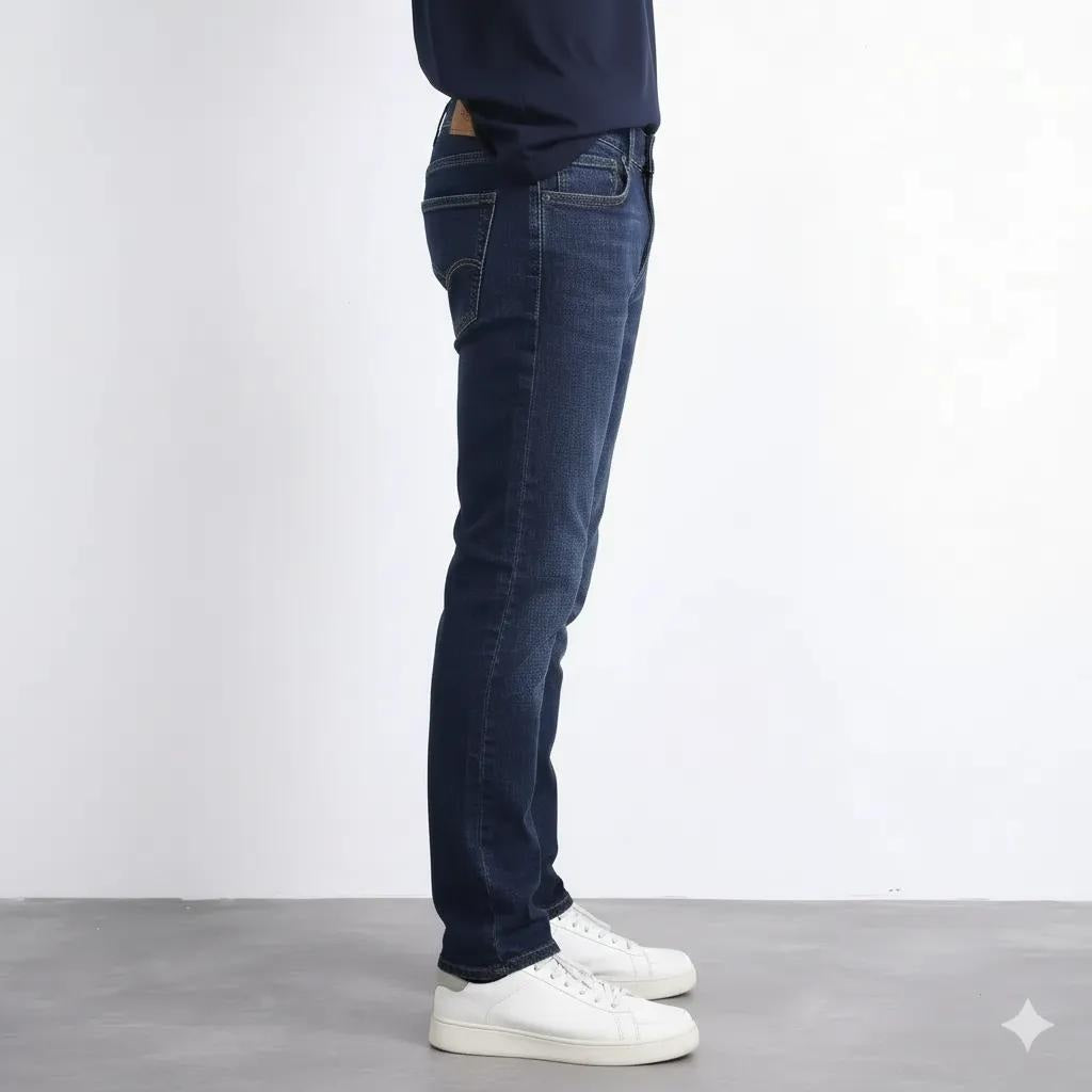 Octave Men Regular Fit Mid-Rise Stretchable Jeans