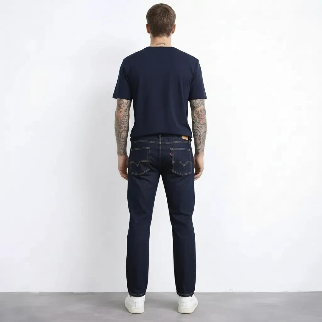 Octave Men Regular Fit Mid-Rise Stretchable Jeans