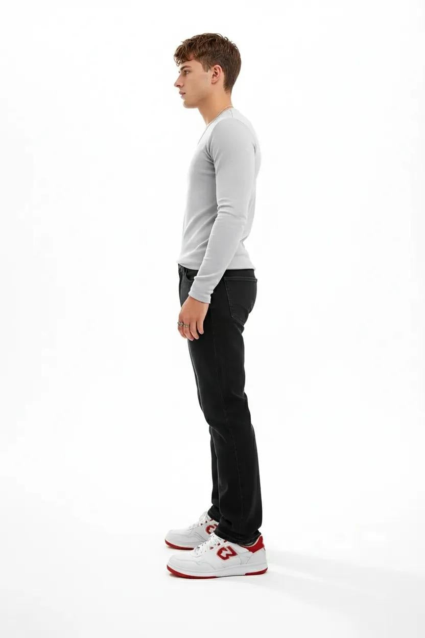 Men Regular Fit Mid-Rise Light Fade Stretchable Jeans