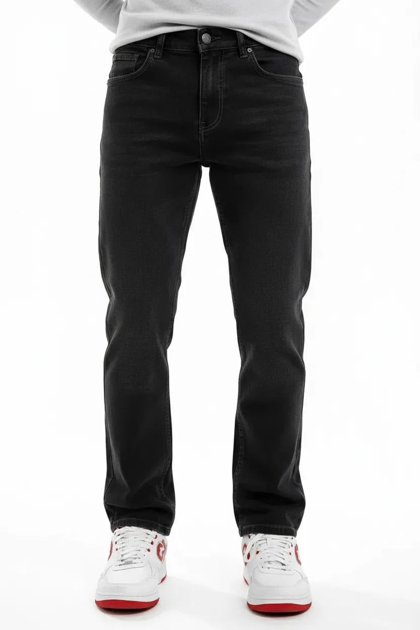 Men Regular Fit Mid-Rise Light Fade Stretchable Jeans