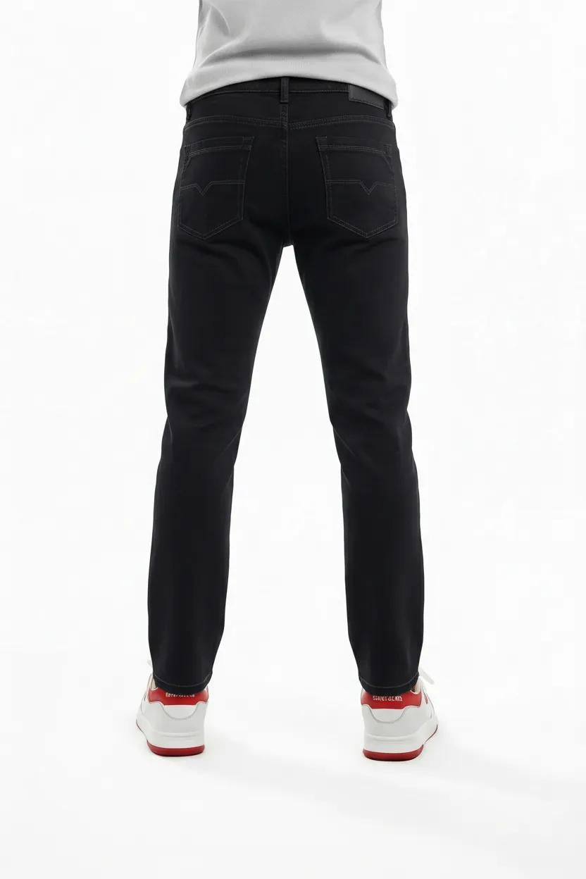 Men Regular Fit Mid-Rise Light Fade Stretchable Jeans