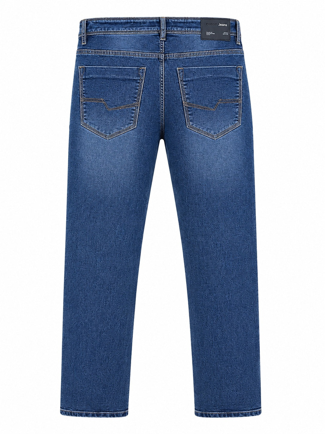 Men Regular Fit Mid-Rise Light Fade Stretchable Jeans