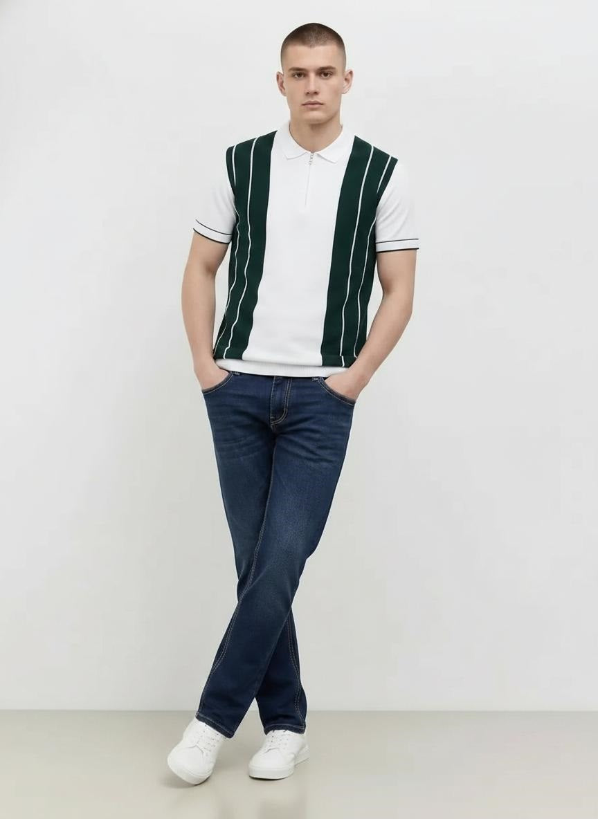 Men Regular Fit Mid-Rise Stretchable Jeans