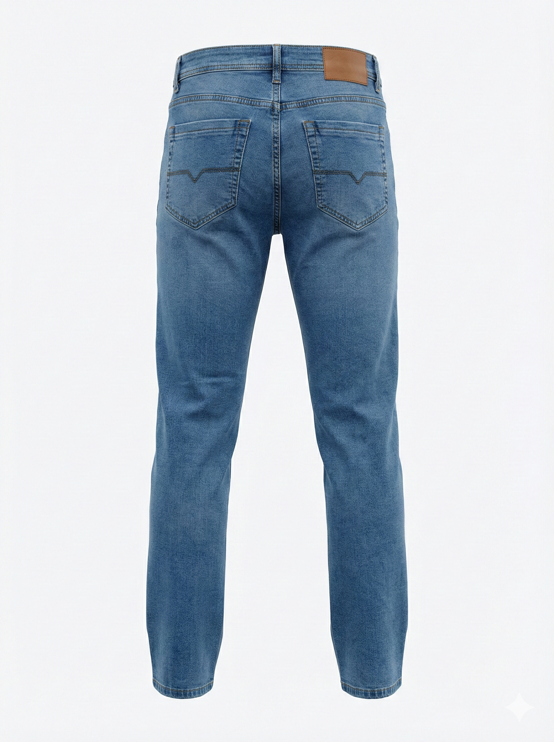 Men Regular Fit Mid-Rise Light Fade Stretchable Jeans