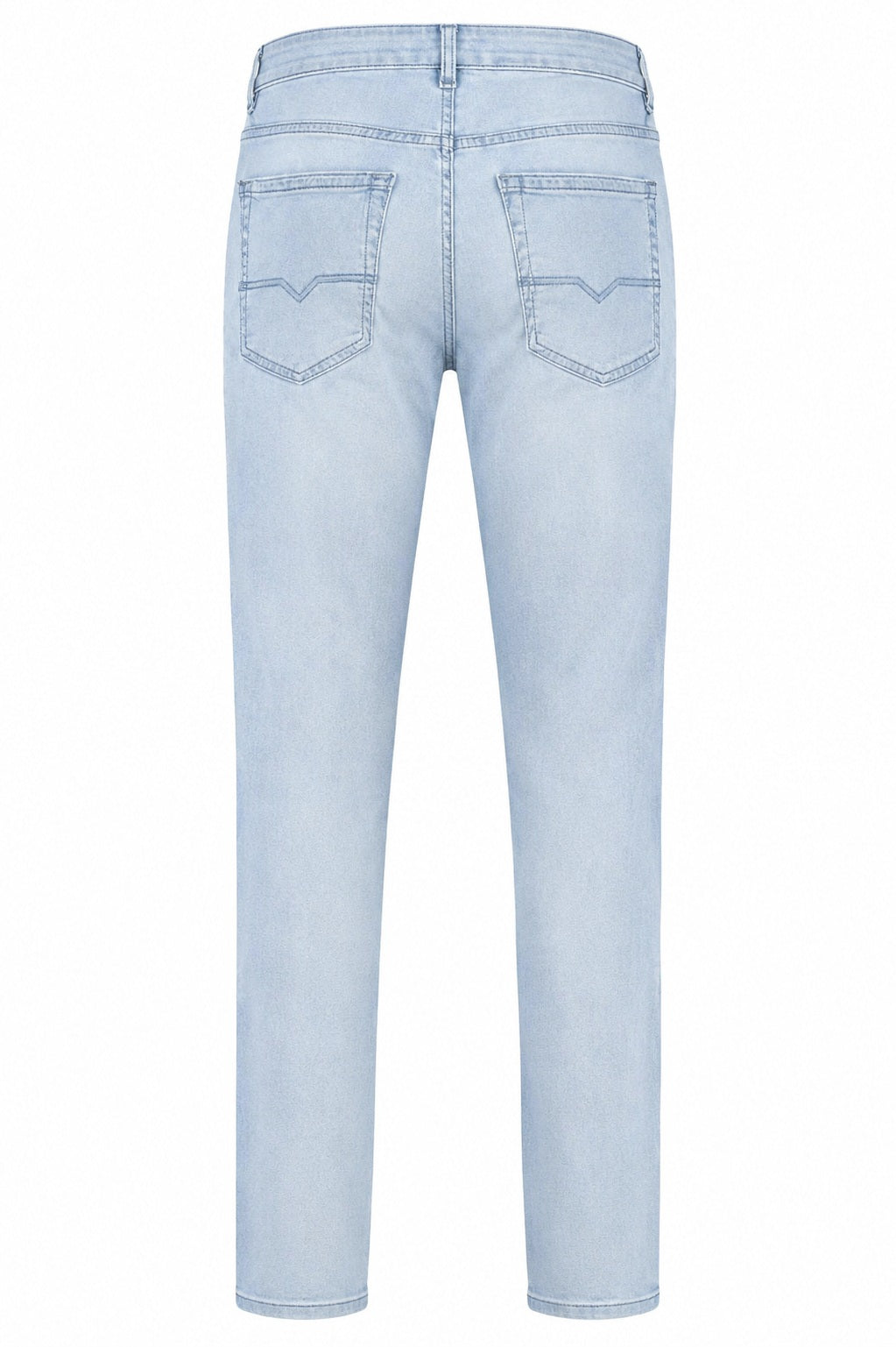 Men Slim Fit Mid-Rise Light Fade Stretchable Jeans