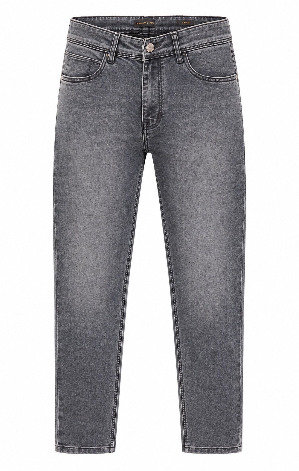 Men Slim Fit Mid-Rise Light Fade Stretchable Jeans