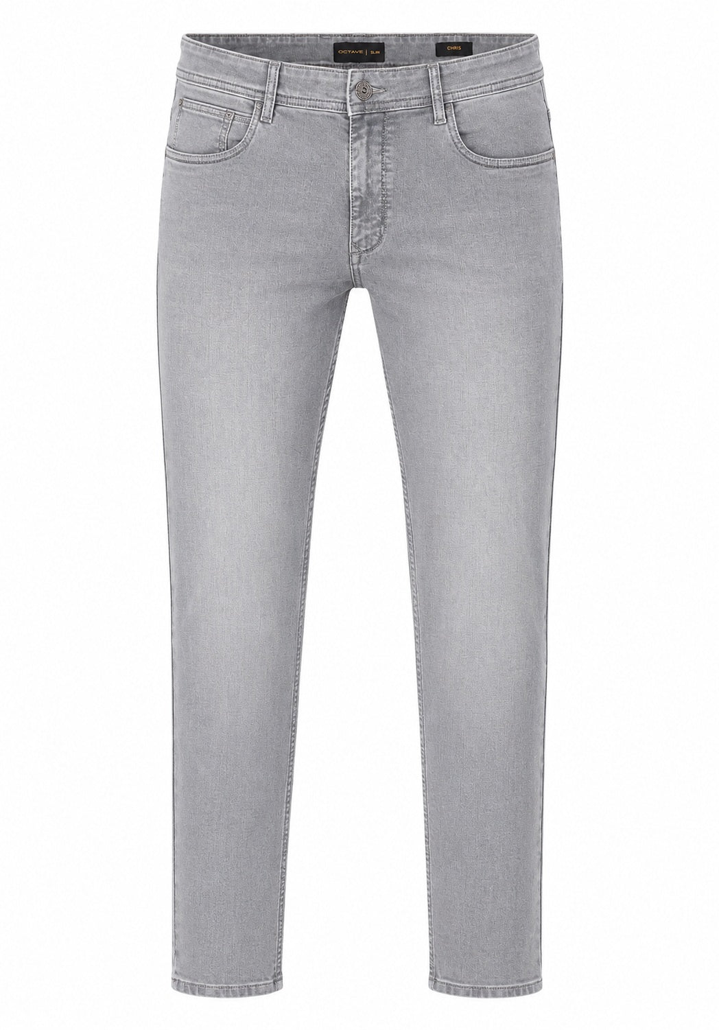 Men Slim Fit Mid-Rise Light Fade Stretchable Jeans
