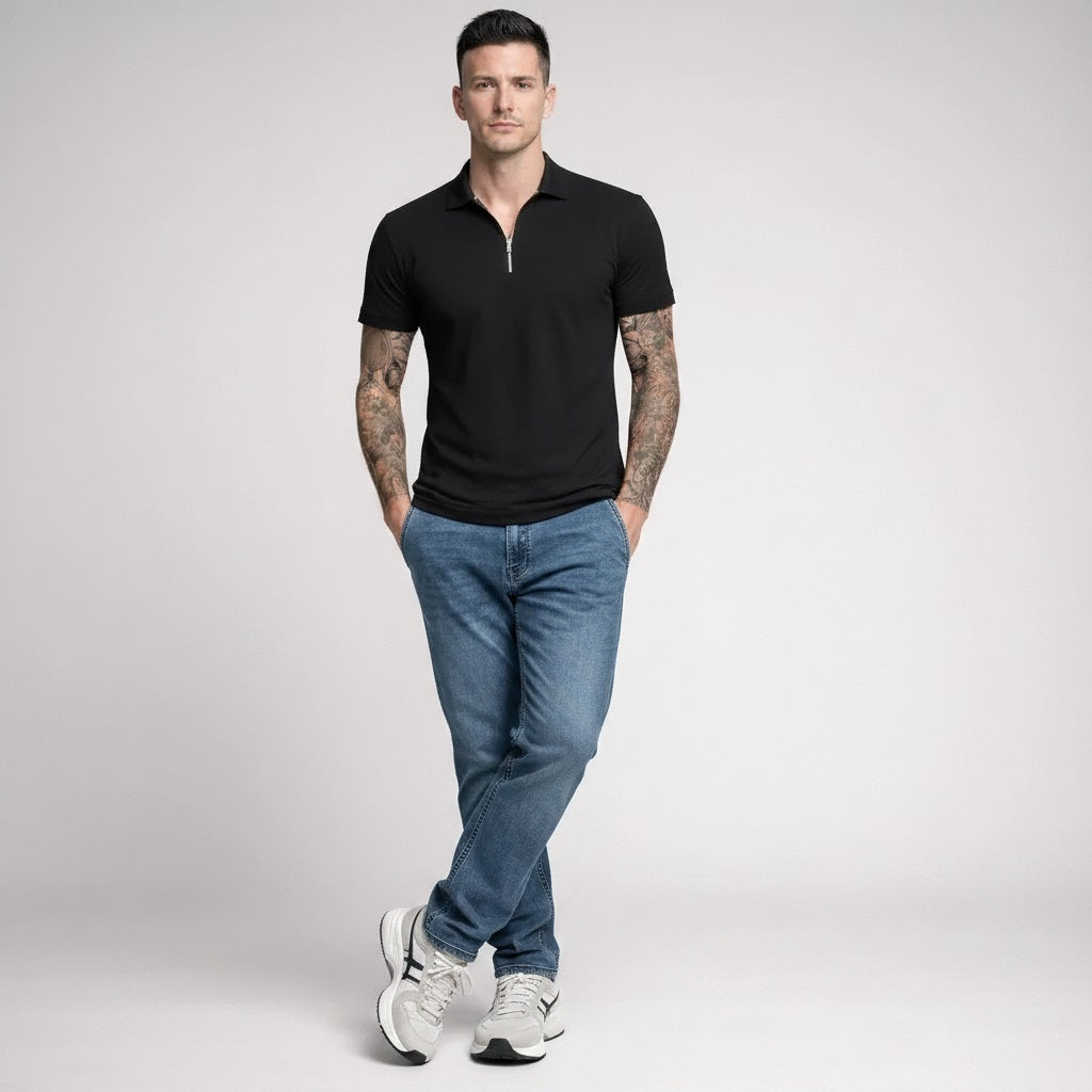 Men Regular Fit Mid-Rise Light Fade Stretchable Jeans