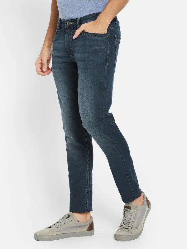 Octave Men Light Fade Clean Look Stretchable Jeans