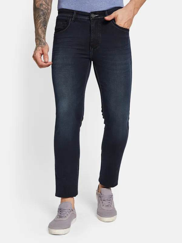 Octave Men Skinny Fit Light Fade Stretchable Jeans