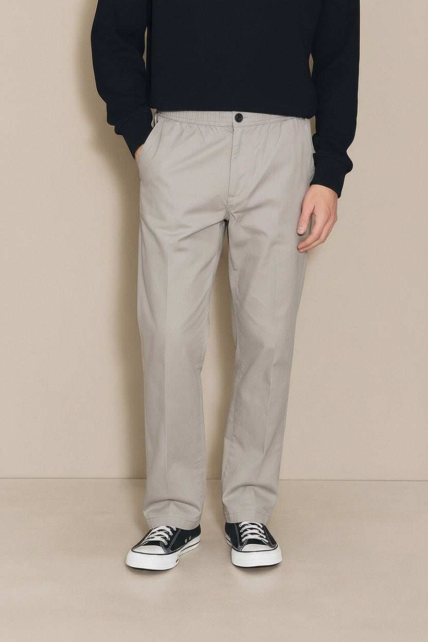 Men Solid Trackpants