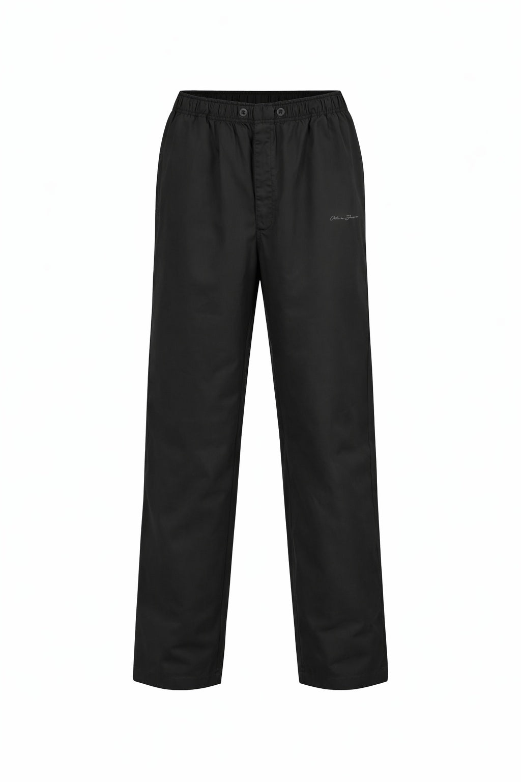 Octave Men Black Regular Fit Track Pants