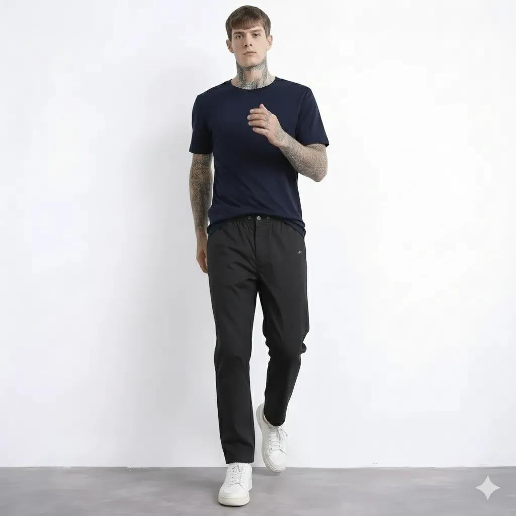 Octave Men Olive Regular Fit Track Pants