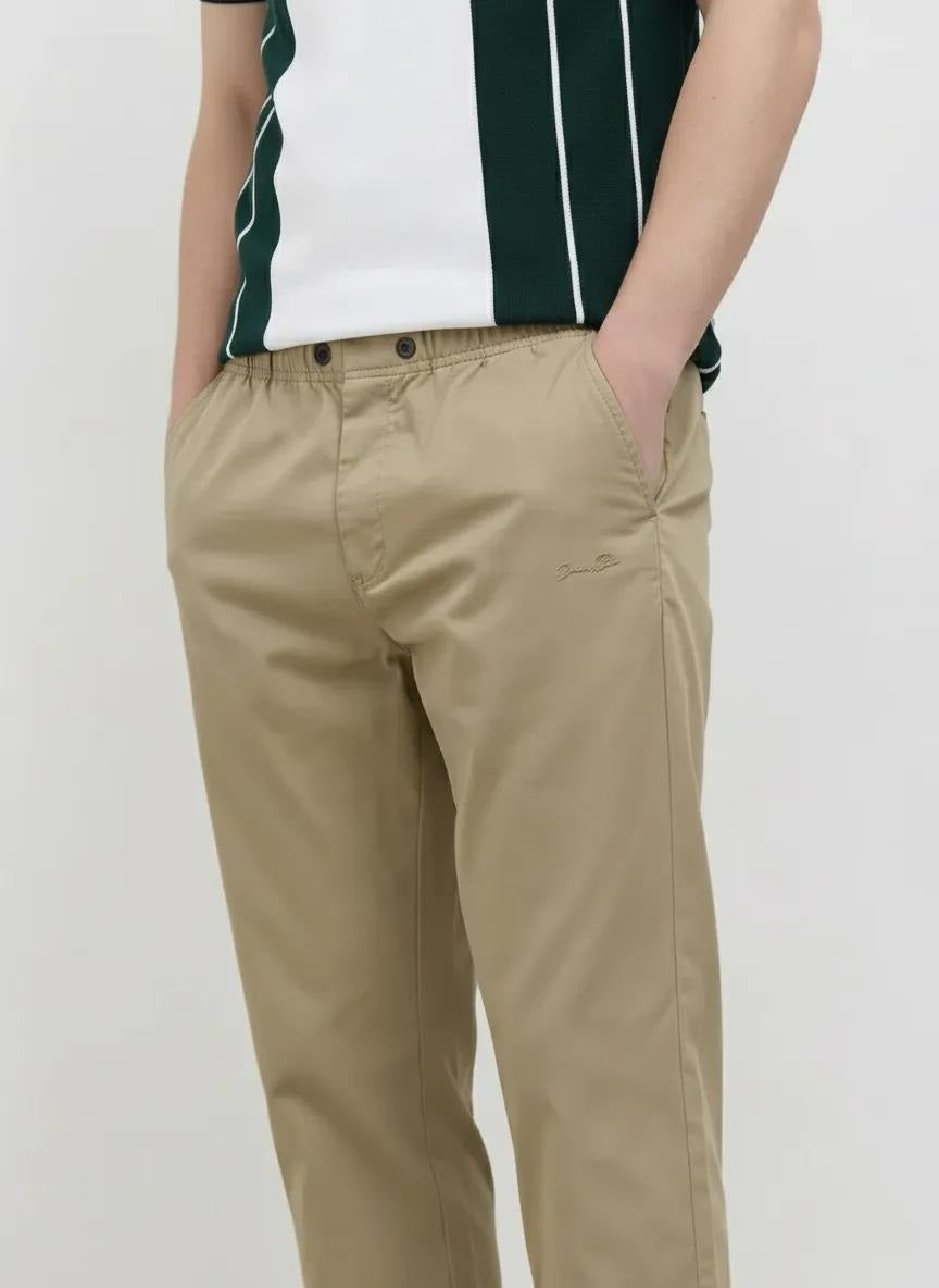 Men Safari Regular Fit Brand Logo Training Track Pants