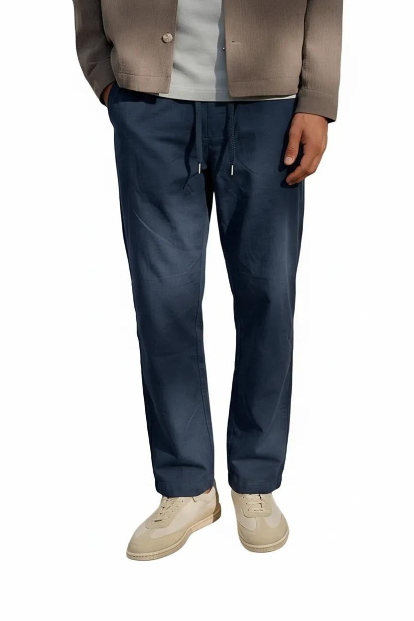 Men Solid Trackpants