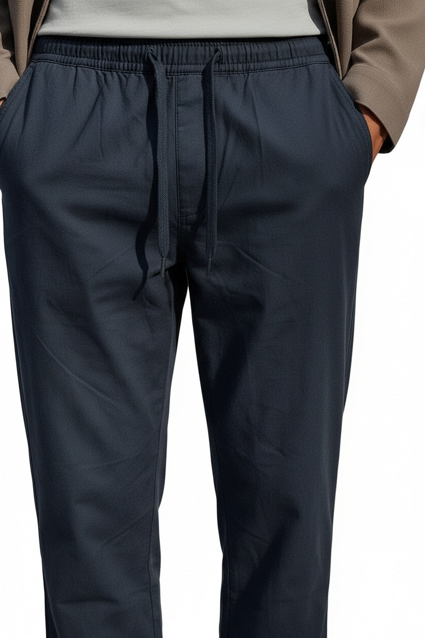 Men Solid Trackpants