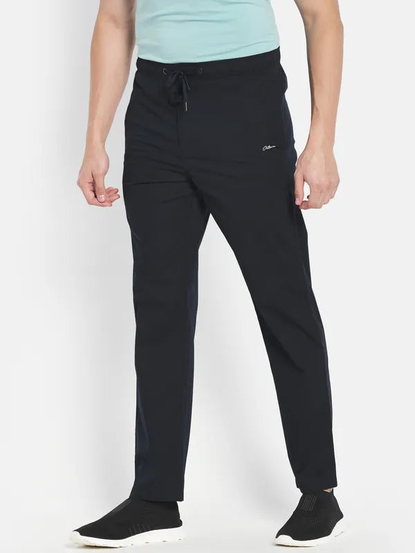 Men Navy Trackpants