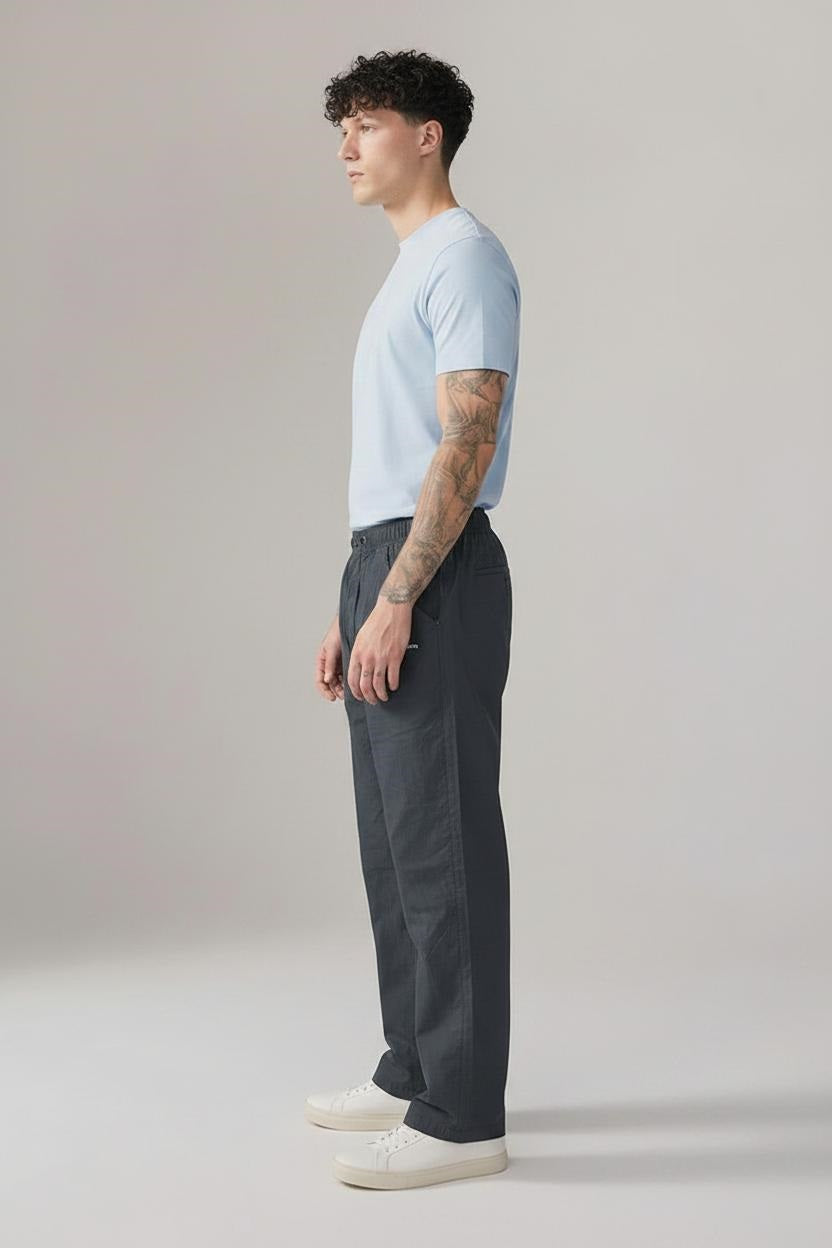 Men Air-Force Regular Fit Brand Logo Training Track Pants