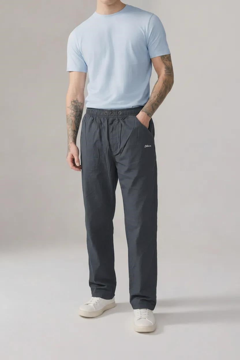 Men Regular Fit Brand Logo Training Track Pants