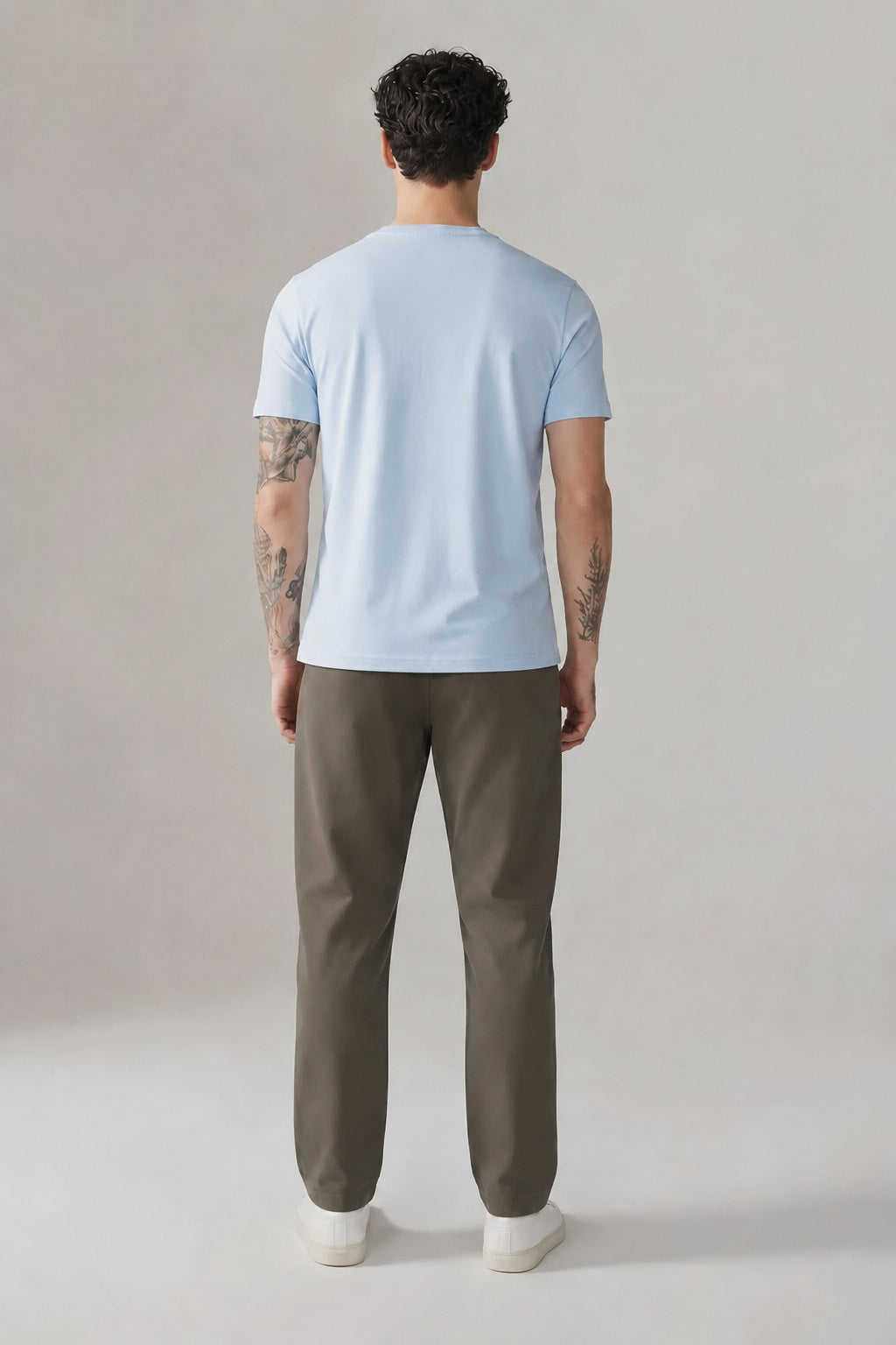 Men Army Regular Fit Brand Logo Track Pants