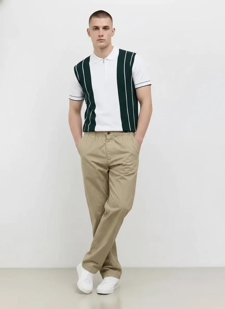 Men Safari Regular Fit Track Pants
