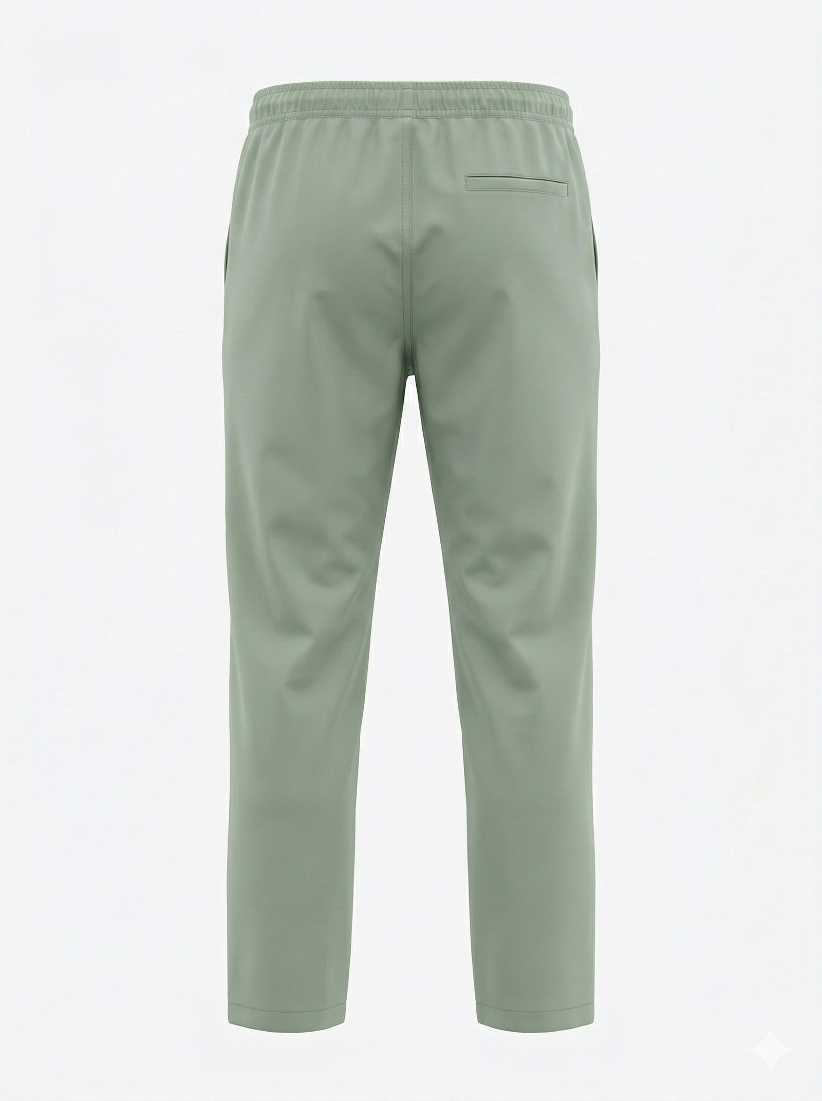 Men Sage Solid Regular Fit Track Pants
