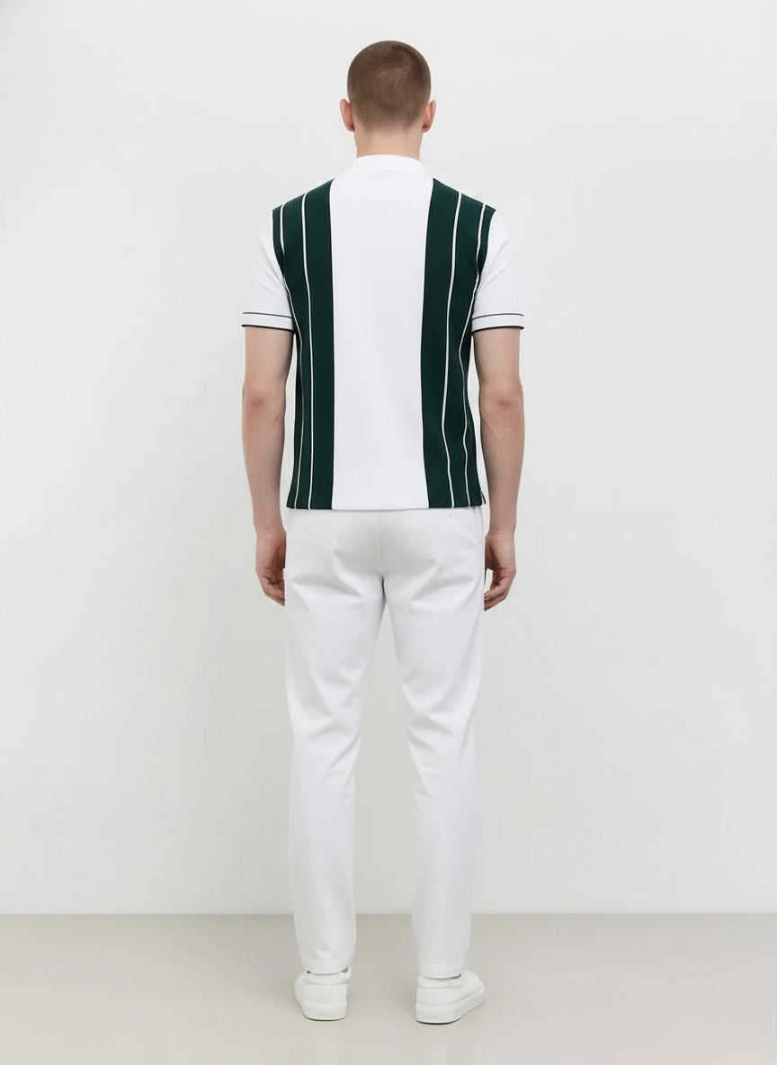 Men White Solid Regular Fit Track Pants