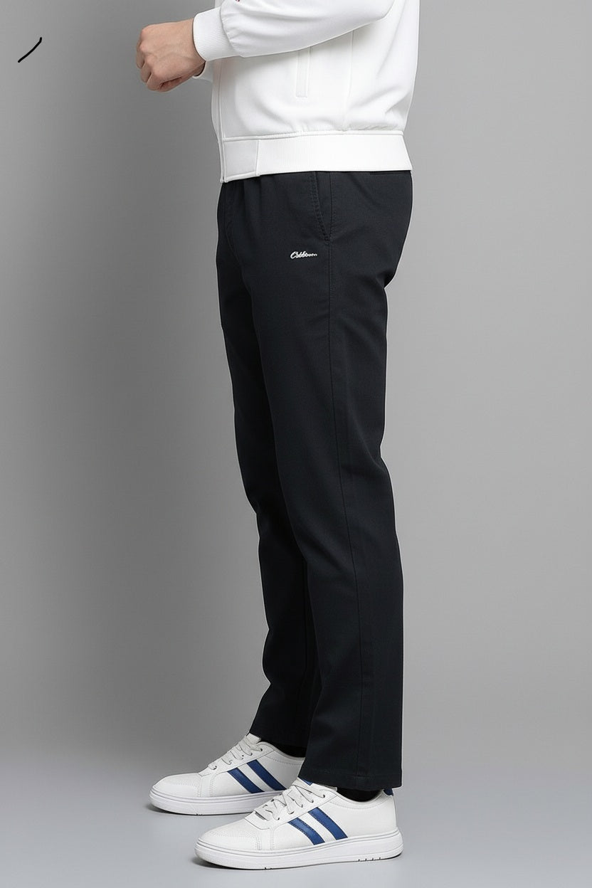 Men Solid Trackpants